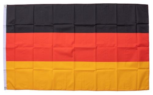 Flag of Germany, 150 x 90 cm / 59" x 35". 