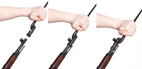 Soviet M91/30 spike bayonet, surplus. Rifle not included.