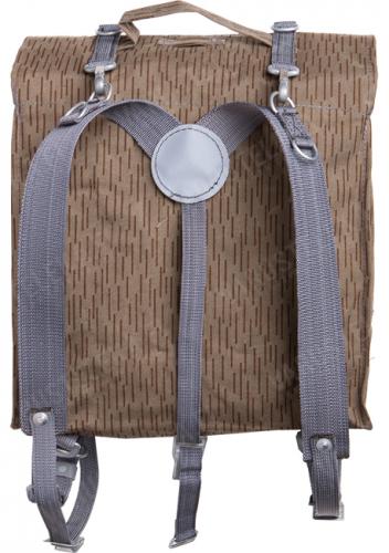NVA Y-suspenders, Gray, Surplus. This is how they are attached to the pack (not included).
