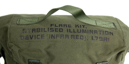 British Flare Kit Bag, Green, Surplus. 