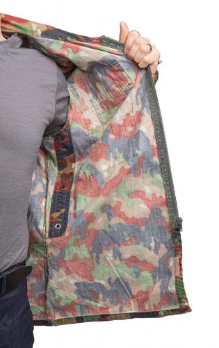 Swiss M83 Field Jacket, Alpenflage, Surplus.
