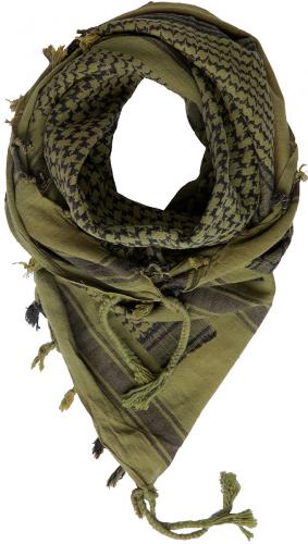 Dutch Shemagh Scarf, Green/Black, Surplus