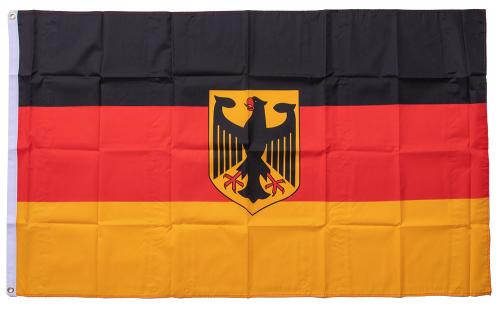 State flag of Germany, 150 x 90 cm / 59" x 35". 
