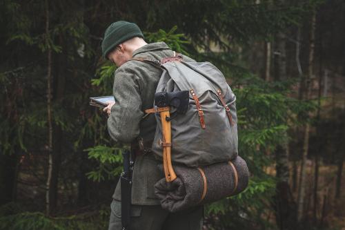 Swedish M39 Rucksack, with Frame, Surplus. 