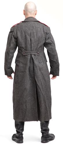 Bulgarian Officer's Greatcoat, Gray, Surplus.