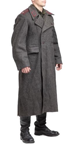 Bulgarian Officer's Greatcoat, Gray, Surplus.