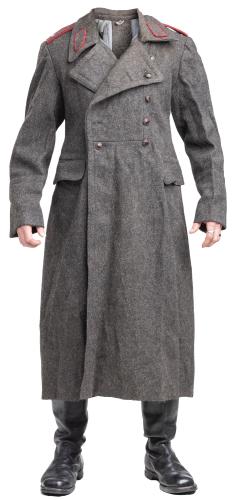 Bulgarian Officer's Greatcoat, Gray, Surplus