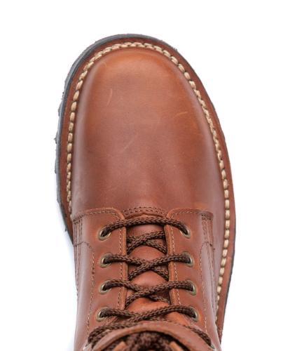 Freestyle RECCE Style Combat Boots, Brown. The last is actually shaped like a human foot.