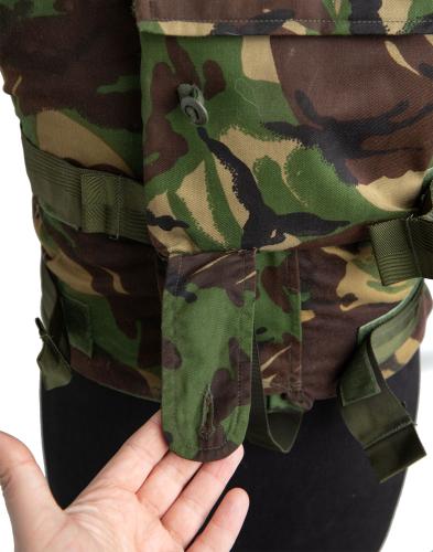 British Flak Jacket, without Protective Material, DPM, Surplus.