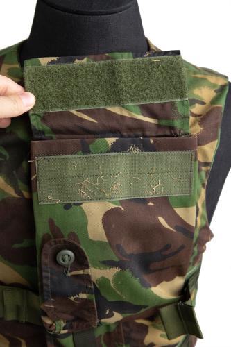British Flak Jacket, without Protective Material, DPM, Surplus.