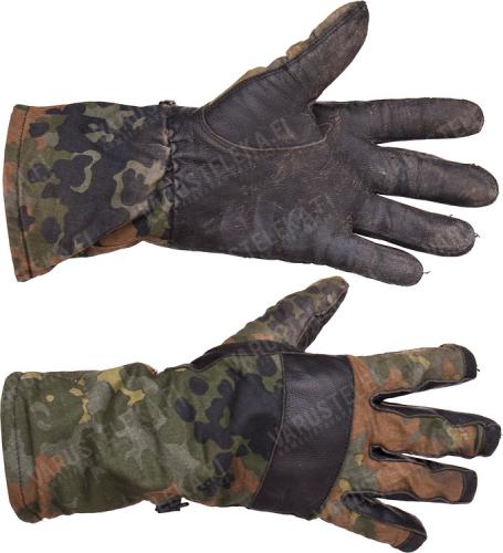 BW combat gloves, Flecktarn, surplus. 