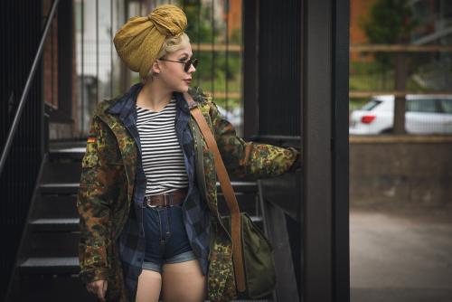 BW parka, Flecktarn, Surplus.