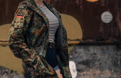 BW parka, Flecktarn, Surplus. 