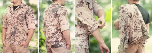 BW desert service shirt, Tropentarn, surplus.