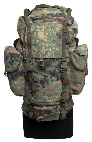 BW Combat Rucksack, Flecktarn, surplus.