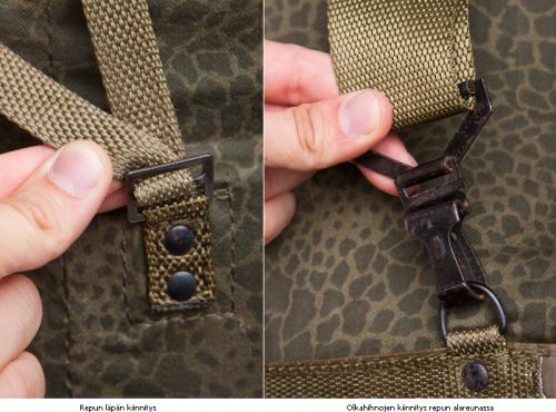 Polish combat rucksack, "leopard camo", surplus.
