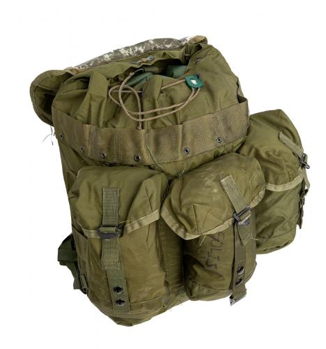US ALICE Medium Pack with frame, olive drab, surplus.
