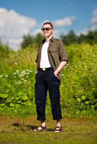 Austrian Service Shirt, Surplus.