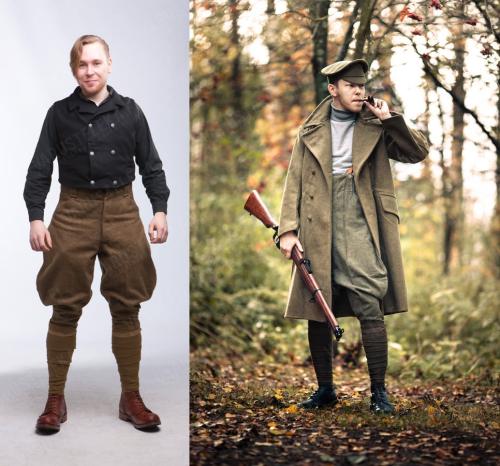 Belgian breeches, Wool, Surplus.