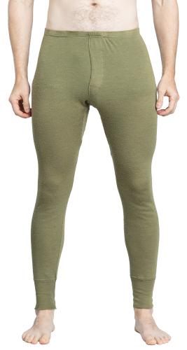 Classic Series Merino Wool Thermal Underwear Pants, Commando Green