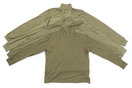 British Turtleneck Shirt, FR, Green, Surplus. 