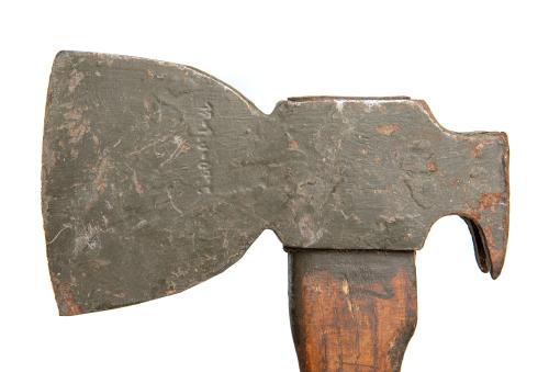 BW Engineer's Claw Hatchet, Surplus. The condition and details of the head can vary to some extent.