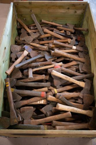 BW Engineer's Claw Hatchet, Surplus. As you can see, there is some variation. The main features are still the same.