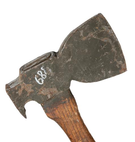 BW Engineer's Claw Hatchet, Surplus. The condition and details of the head can vary to some extent.