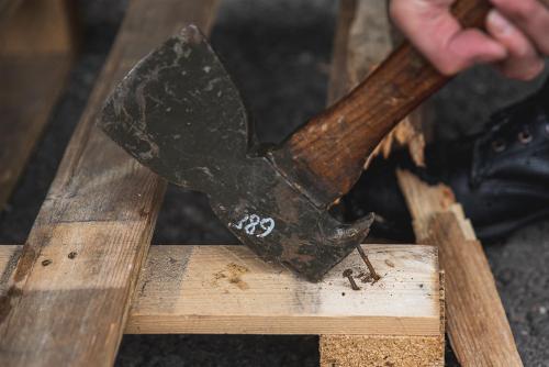 BW Engineer's Claw Hatchet, Surplus. 