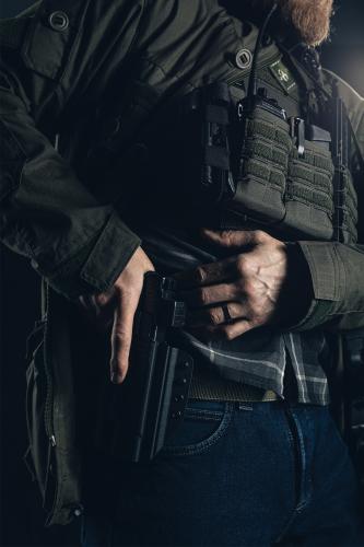 C&G Holsters Glock 34/17/19 X300 Tactical Kydex Holster.