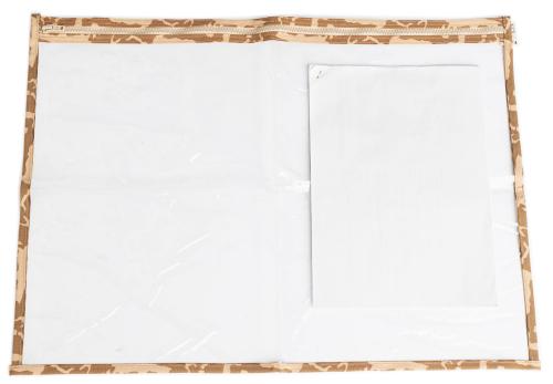 Czech MNS 2000 Map Cover, Desert Camo, Surplus, Unissued. This will keep the maps, kids' drawings, and other important documents dry.