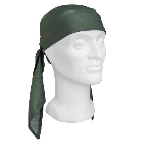 Czech Scarf, Green, Surplus, Unissued. Forest guerrilla, pirate, or an 18th century buckskinner? With this on, you can be one step closer to all three.