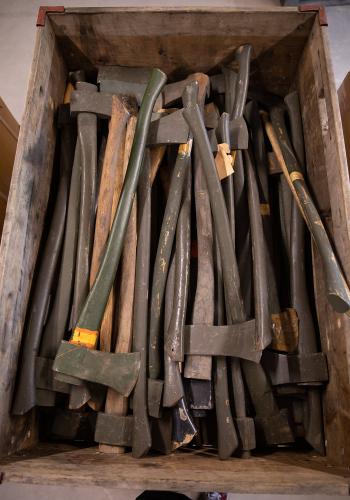 Dutch Big Axe, Surplus. As you can see, there is some variation. All of them are bloody big axes in any case.