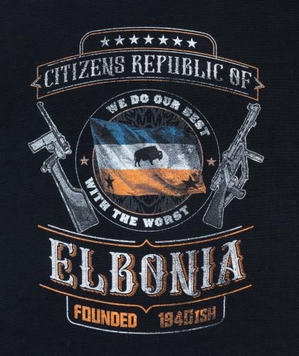 Forgotten Weapons Elbonia Merino Wool T-shirt. 