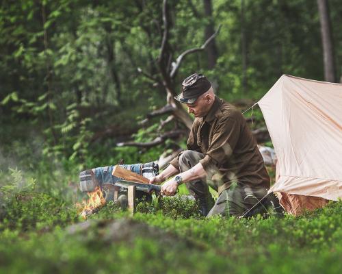 French F1 / F2 2-Person Tent, Surplus. 