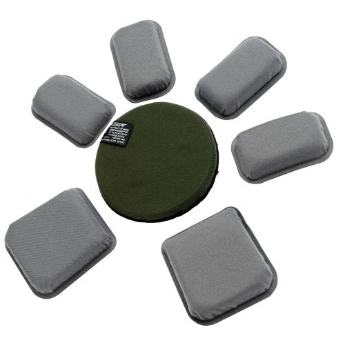 US MICH/ACH Helmet 7-piece Pad Set, Unissued