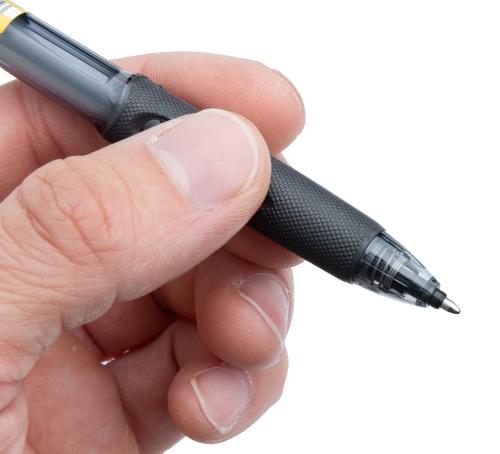 Uni-Ball PowerTank RT SN-220 Ballpoint Pen, Black.