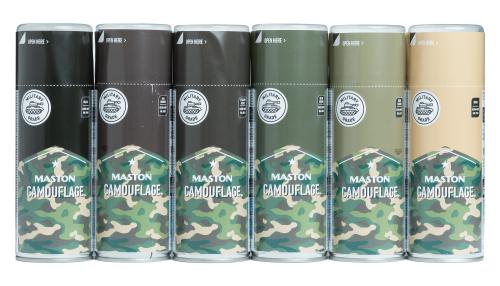 Maston Camouflage Spray Paint 400ml.