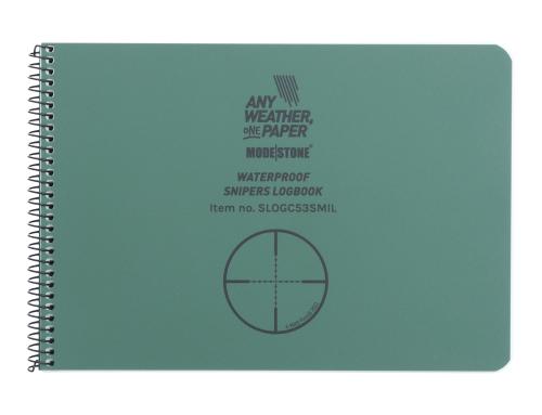 Waterproof Sniper's Logbook