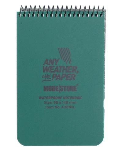 Modestone Waterproof Notepad, 96 x 148 mm. 