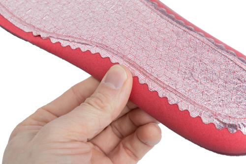 Njarga Ahma Aerogel Insoles . There is a reinforced reflecting aluminum layer at the bottom.