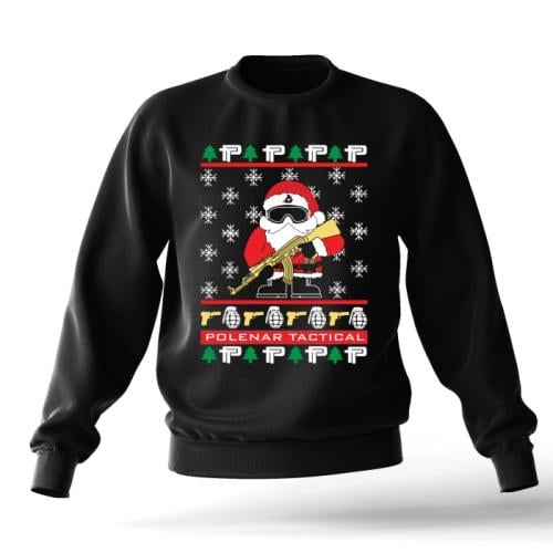 Polenar Tactical Ugly Christmas Sweater . 