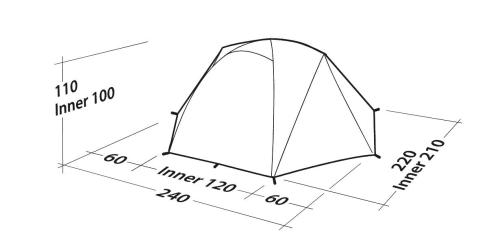 Robens Boulder 2 Dome Tent. 