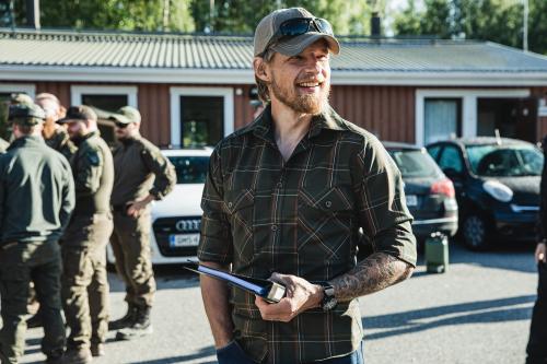 Särmä Light Wool Check Shirt.