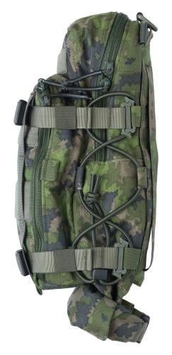 Särmä TST Assaulter Back Panel. Compression can be done both with bungee cords and SR buckled straps.
