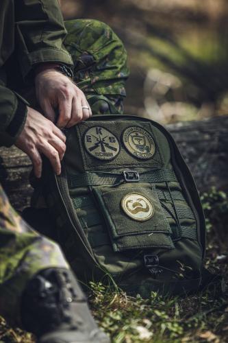 Särmä TST CP10 Mini Combat Pack w. Flat Shoulder Straps.