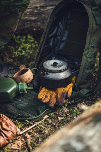 Särmä TST CP10 Mini Combat Pack w. Flat Shoulder Straps.