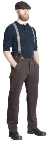 Särmä Worker Pants. Model height 182 cm, chest circumference 95 cm, waist circumference 88 cm. Wearing size W32 / L32