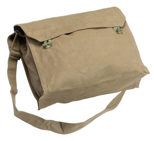 Czechoslovakian Gas Mask Bag, Surplus Czechoslovakian Gas Mask Bag, Surplus