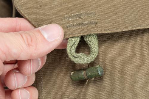 Czechoslovakian Gas Mask Bag, Surplus.